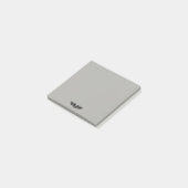Post-it® Notes de post-it grises d'ailes chiques (Incliné)