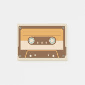 Post-it® Notes de post-it illustrées d'enregistreur à (Devant)