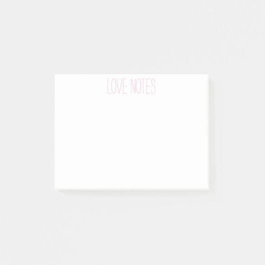 Post-it® Notes de post-it LOVE NOTES (Devant)