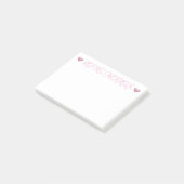 Post-it® Notes de post-it LOVE NOTES (Incliné)