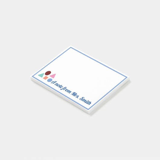 Post-it® Notes de post-it MATH PERSONNALISÉES (Incliné)