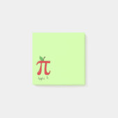 Post-it® Notes de post-it mignonnes de jour des maths pi (Devant)