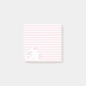 Post-it® Notes de post-it mignonnes de post-its du lapin | (Devant)