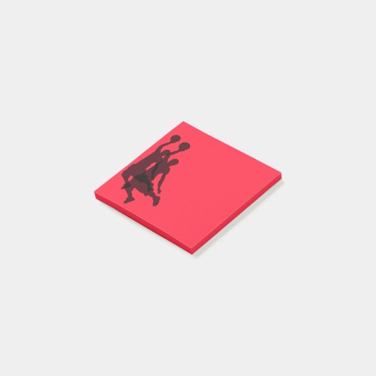 Post-it® Notes de post-it-Notes-Basketball (Incliné)