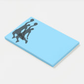 Post-it® Notes de post-it-Notes-Basketball (Incliné)