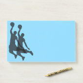Post-it® Notes de post-it-Notes-Basketball (Sur un bureau)