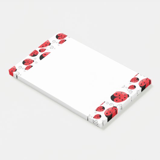 Post-it® Notes de post-it-Notes-Ladybug (Incliné)