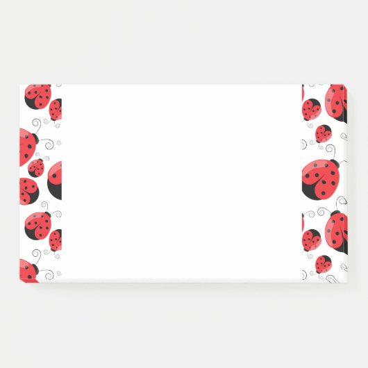 Post-it® Notes de post-it-Notes-Ladybug (Devant)