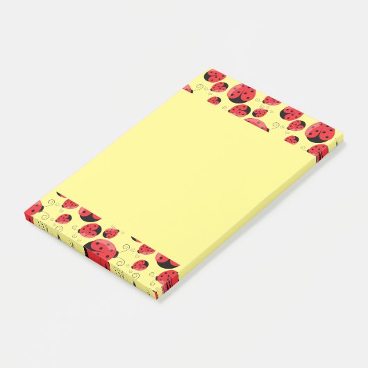 Post-it® Notes de post-it-Notes-Ladybug (Incliné)