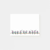 Post-it® Notes de post-it paranoïdes de colibris (Devant)