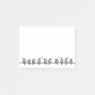 Post-it® Notes de post-it paranoïdes de colibris
