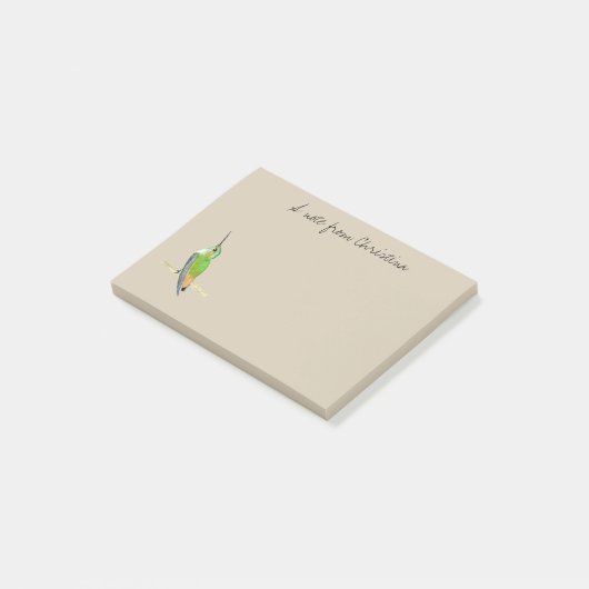 Post-it® Notes de post-it personnalisées d'Allen (Incliné)