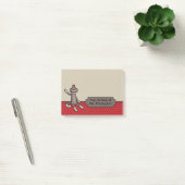 Post-it® Notes de post-it personnalisées de singe de (Bureau)