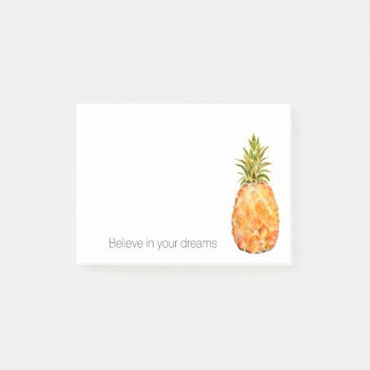 Post-it® Notes de post-it personnalisées par ananas (Devant)