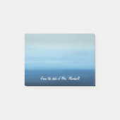 Post-it® Notes de post-it personnalisées par océan d'Ombre (Devant)