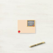 Post-it® Notes de post-it personnalisées - tableau et Apple (Sur un bureau)