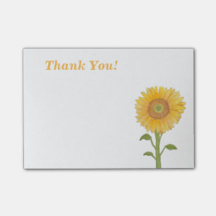 Post-it® Notes de post-it pour aquarelle de Merci de