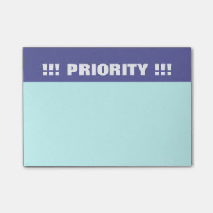 Post-it® Notes de post-it prioritaire