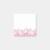 Post-it® Notes de post-it roses de Flamant rose (Devant)