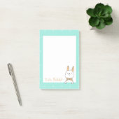 Post-it® Notes de post-it sur lapin mou (Bureau)