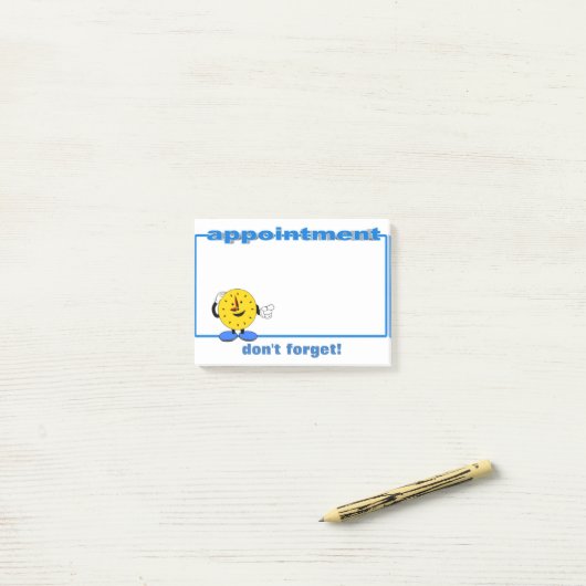 Post-it® Notes de poste de nomination (Sur un bureau)