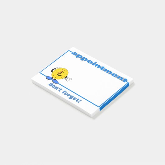 Post-it® Notes de poste de nomination (Incliné)