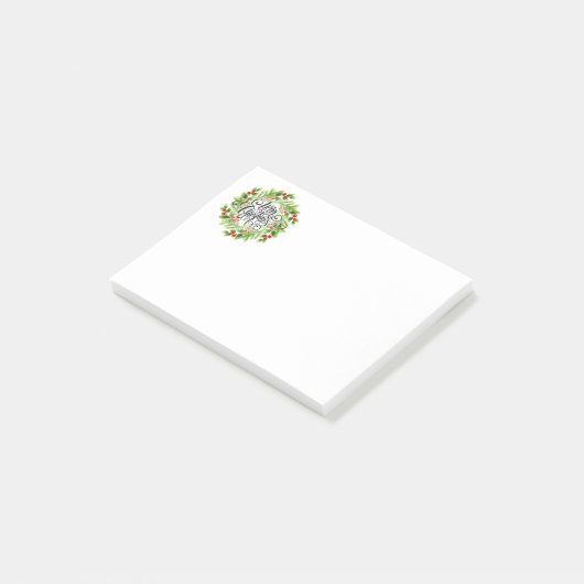 Post-it® Notes de poste de vacances (Incliné)