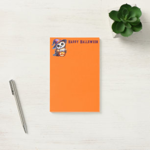Post-it® Notes de poste du hibou d'Halloween