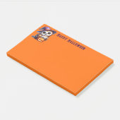 Post-it® Notes de poste du hibou d'Halloween (Incliné)