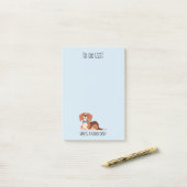 Post-it® Notes de postit de chien (Sur un bureau)