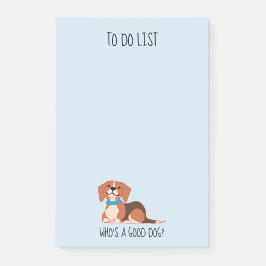 Post-it® Notes de postit de chien (Devant)