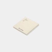 Post-It Notes de prise de notes personnalisées (Incliné)