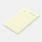 Post-it® Notes de professeur de groupe de musicien de tromp (Incliné)