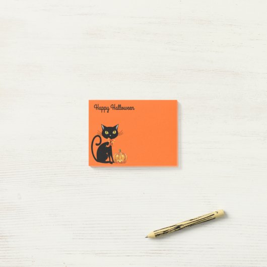 Post-it® Notes de publication d'Halloween (Sur un bureau)