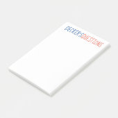 Post-it® Notes de questions PERSONNALISÉES (Incliné)