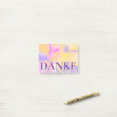 Post-it® Notes de remerciement (Sur un bureau)