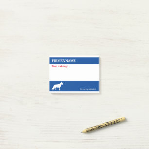 Post-it® Notes de rendez-vous de chien de berger