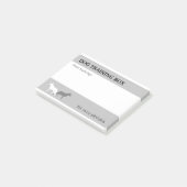 Post-it® Notes de rendez-vous de chien de berger (Incliné)