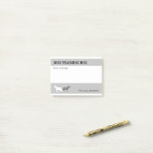 Post-it® Notes de rendez-vous pour chien de berger (Sur un bureau)