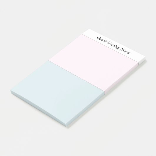 Post-it® Notes de réunion (Incliné)