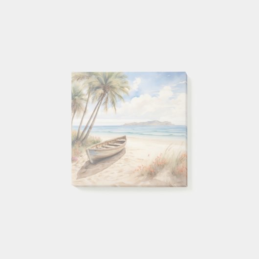 Post-it® Notes de scène de plage (Devant)