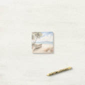 Post-it® Notes de scène de plage (Sur un bureau)
