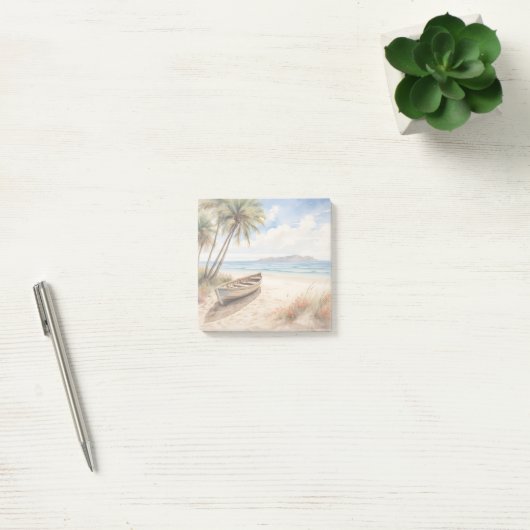 Post-it® Notes de scène de plage (Bureau)
