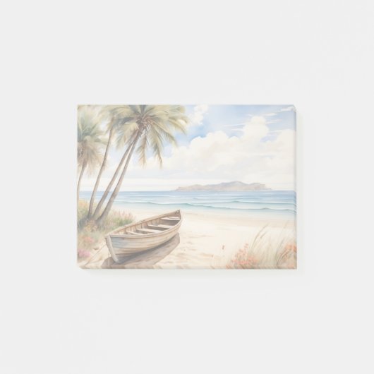 Post-it® Notes de scène de plage (Devant)