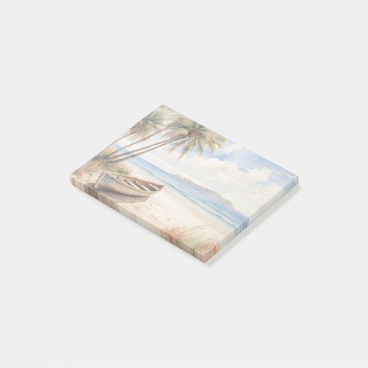 Post-it® Notes de scène de plage (Incliné)