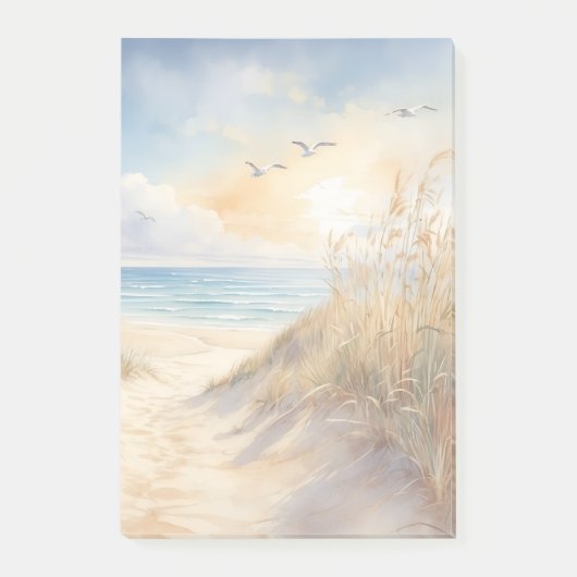 Post-it® Notes de scène de plage (Devant)