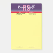 Post-it® Notes de signature (Devant)