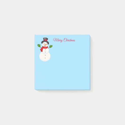 Post-it® Notes de Snowman (Devant)
