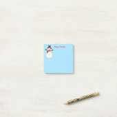 Post-it® Notes de Snowman (Sur un bureau)