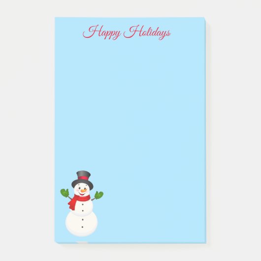 Post-it® Notes de Snowman (Devant)